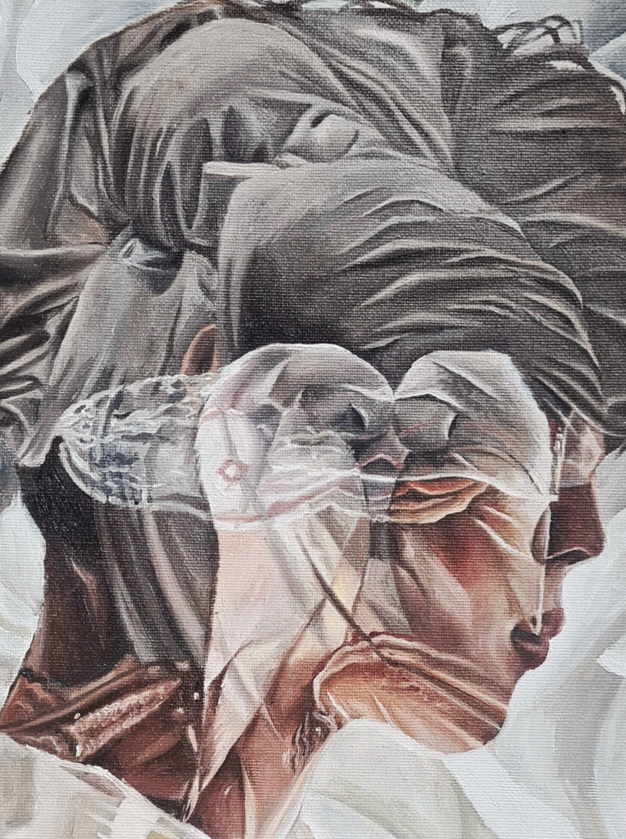 "Love Yourself" Original Oil Painting