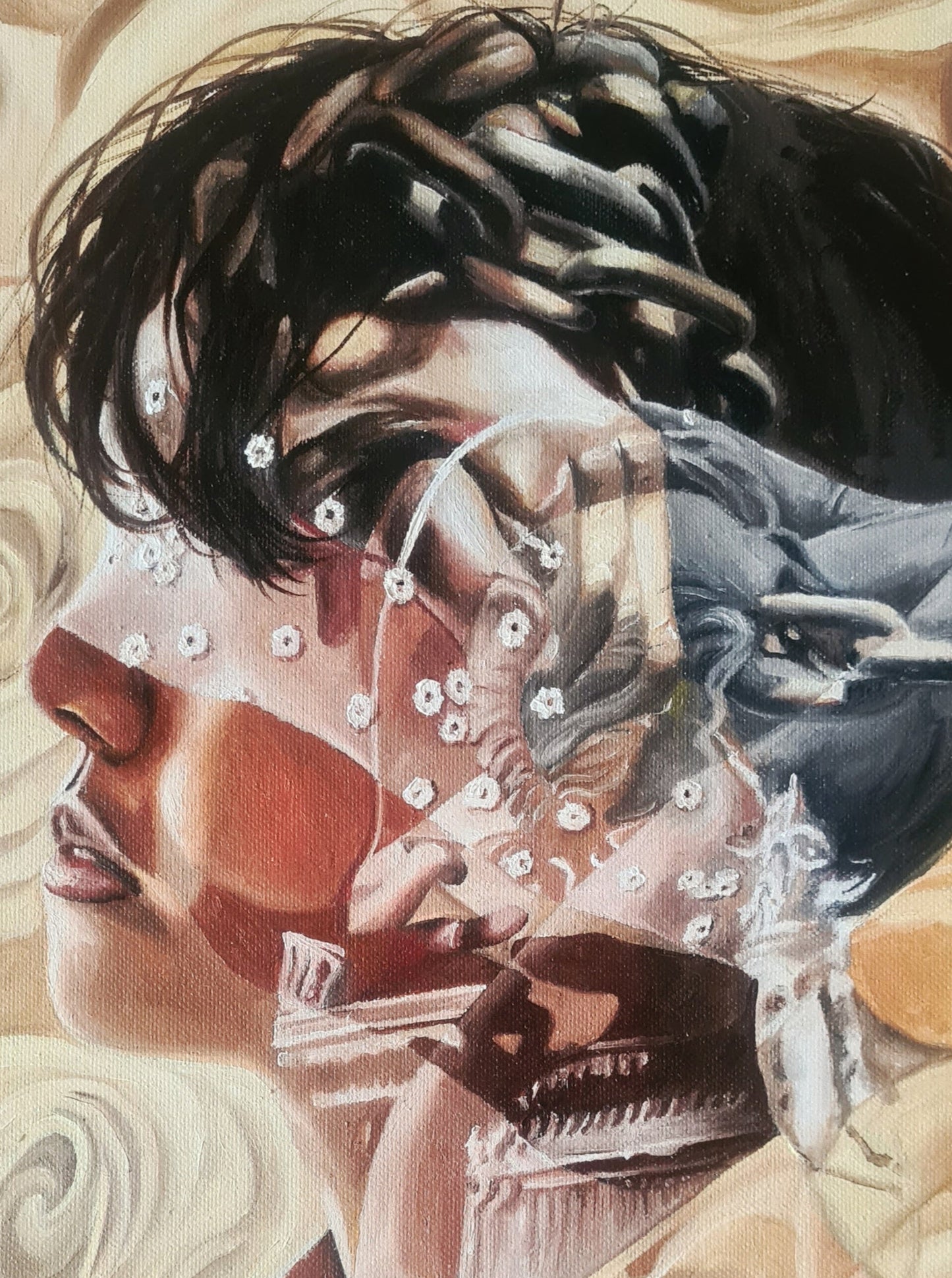 "Fear of Love" Original Oil Painting