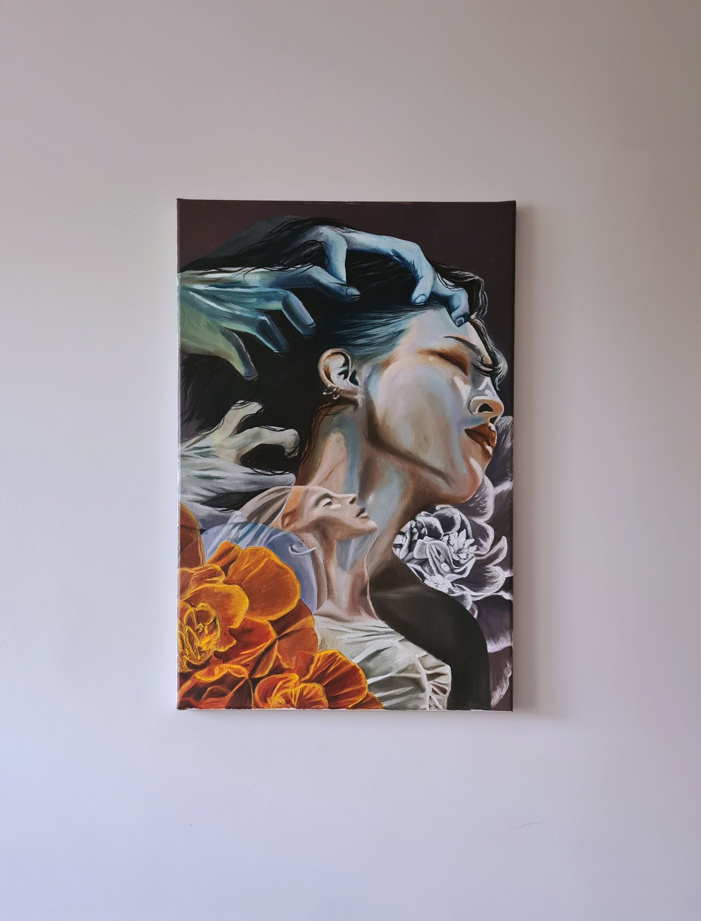 "Don't Save Me" Original Oil Painting