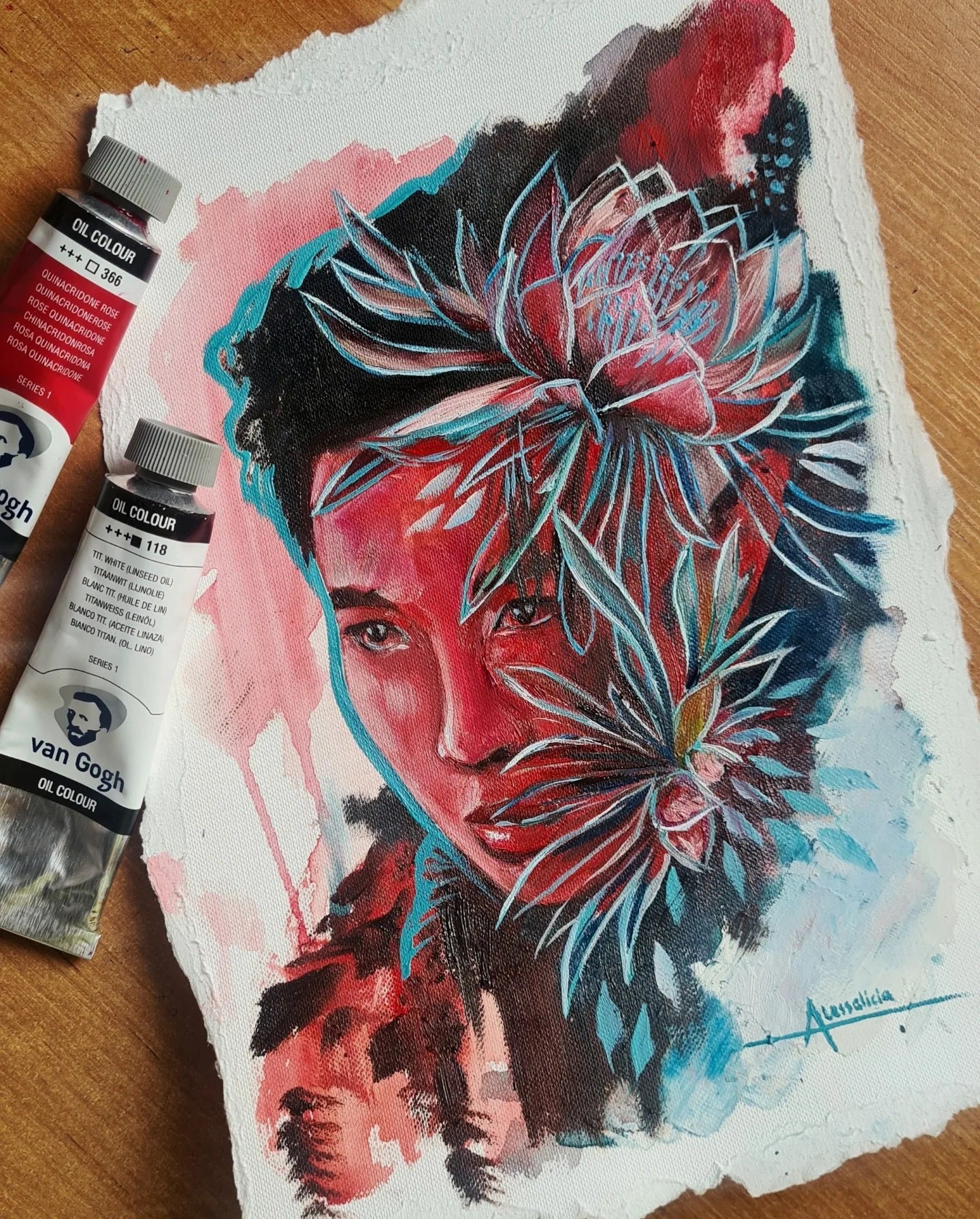 "Betrayal" Original Painting Sketch