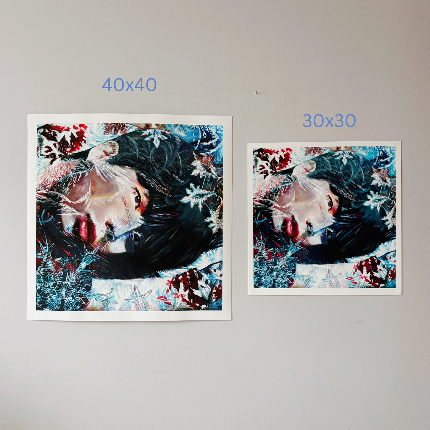 "Bloom pt.4: Winter flower" Fine Art print