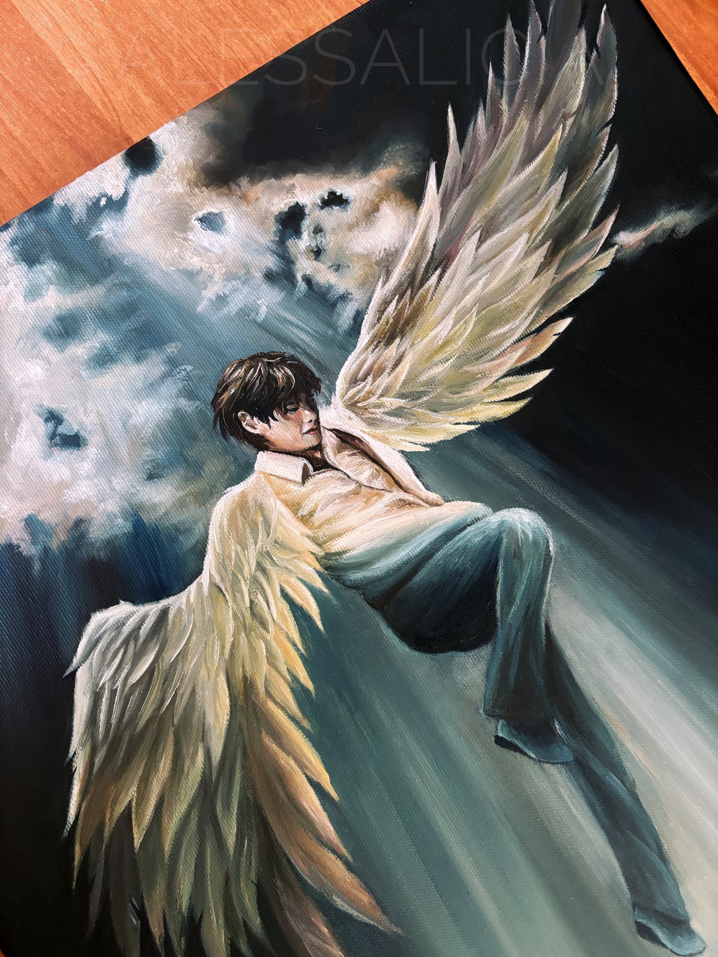 "Finally Free" Original Oil Painting