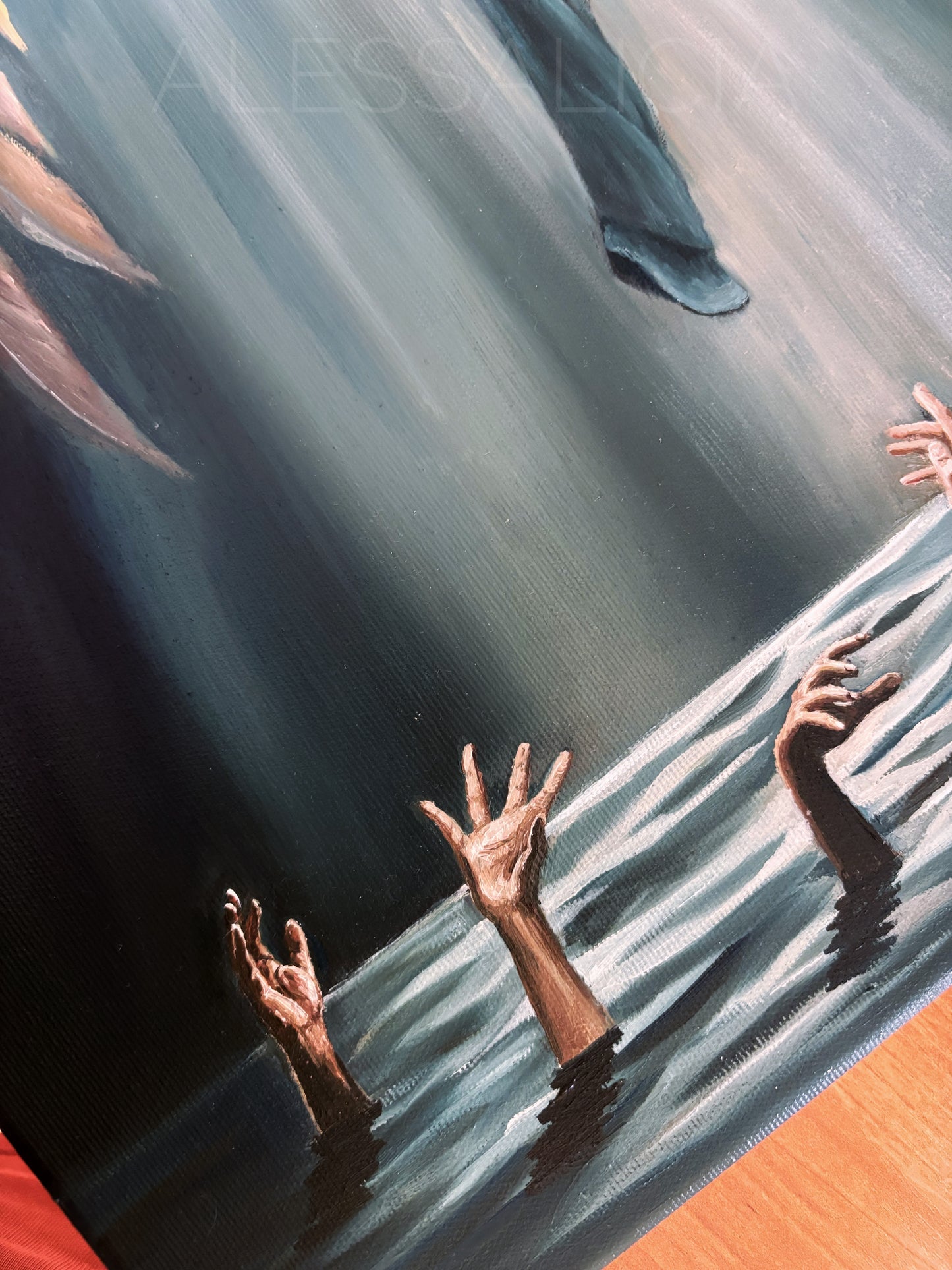 "Finally Free" Original Oil Painting