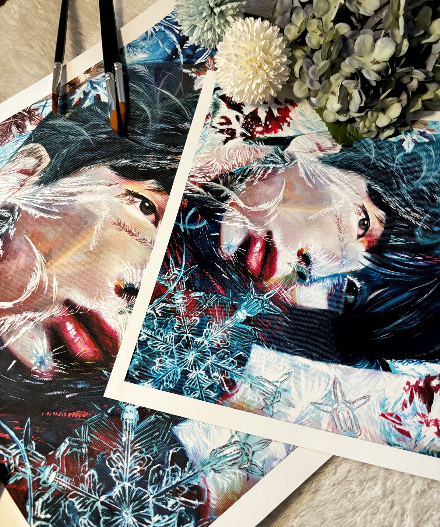 "Bloom pt.4: Winter flower" Fine Art print