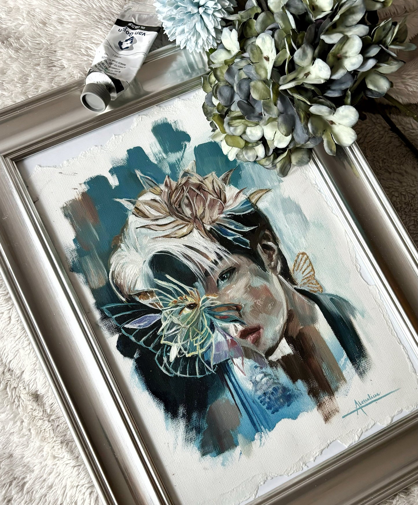 "Jin" Original Painting Sketch