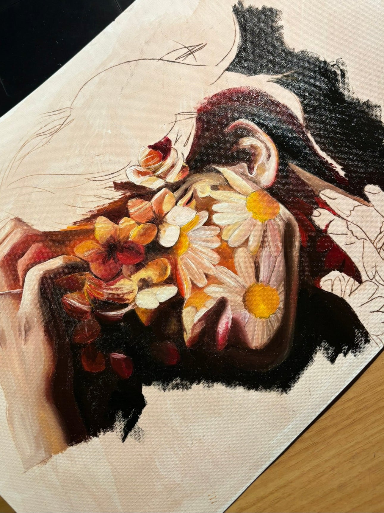 "BIRTH FLOWER" Fine Art print