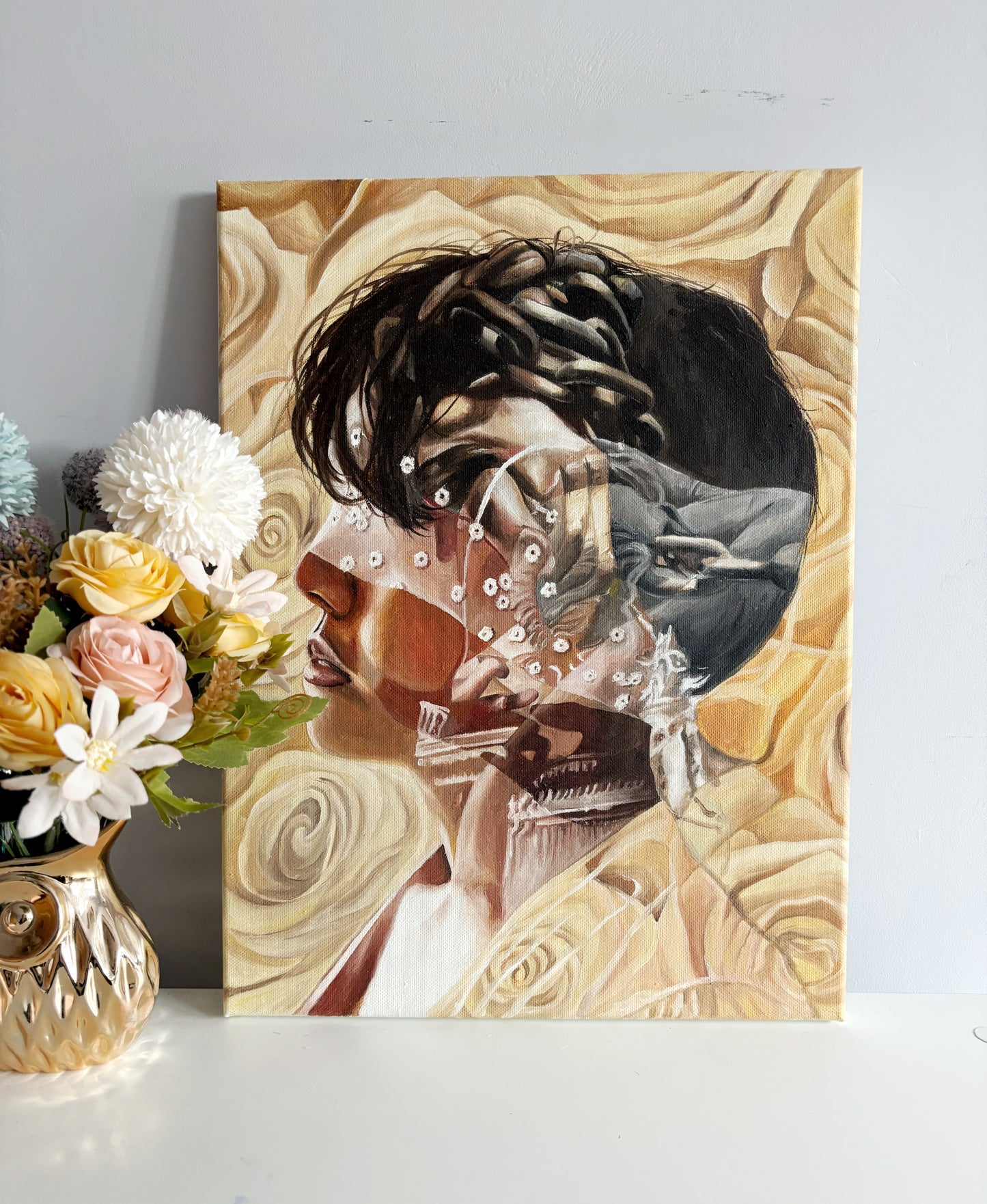 "Fear of Love" Original Oil Painting
