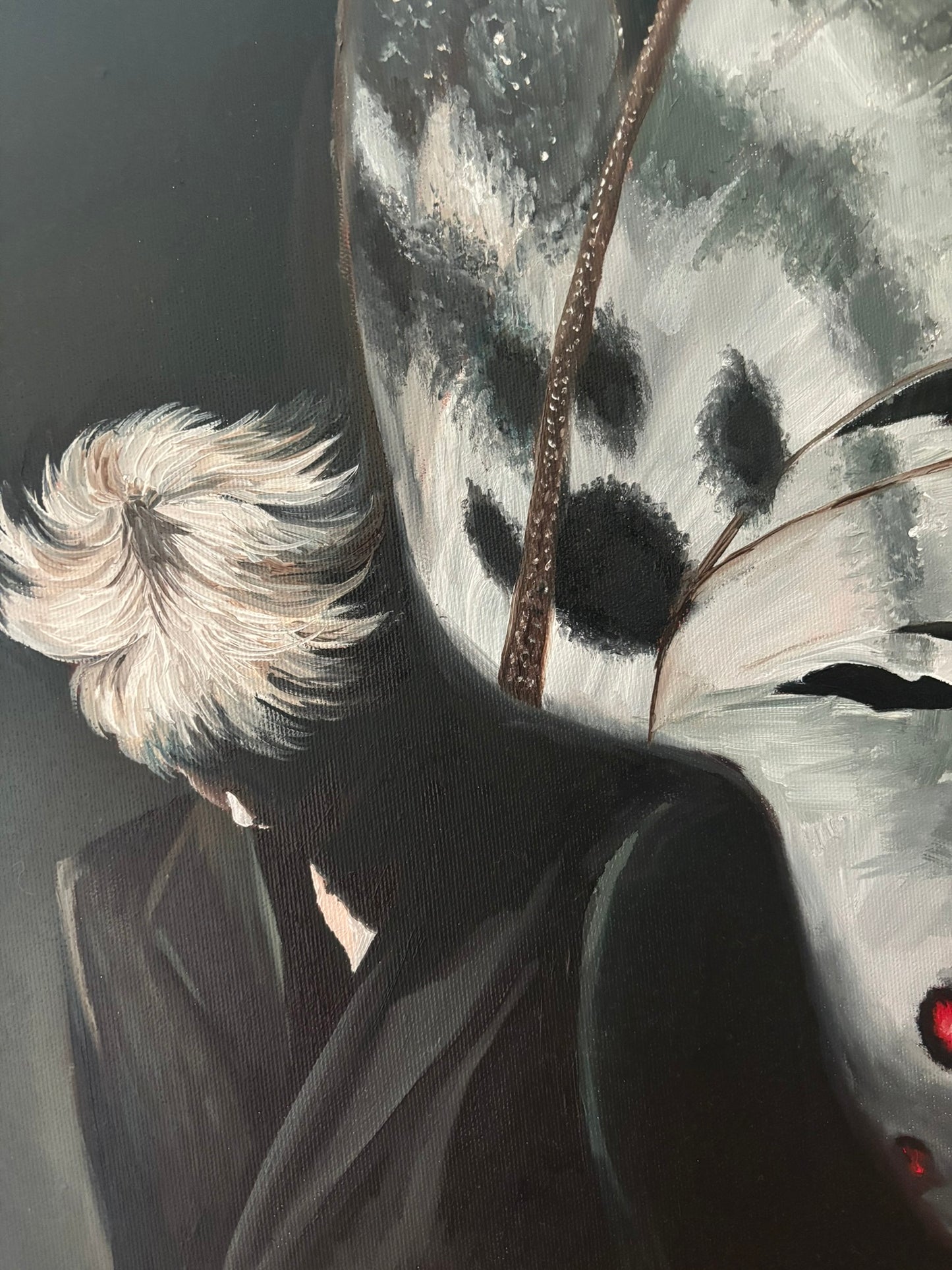 "Protect your wings" Original Oil Painting