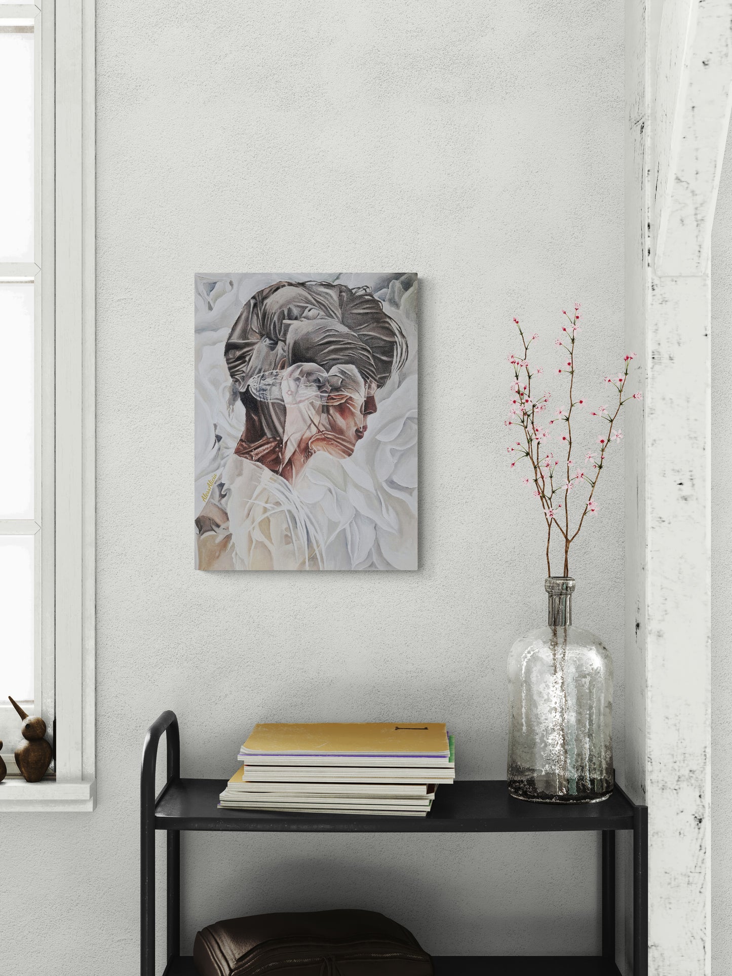 "Love Yourself" Original Oil Painting