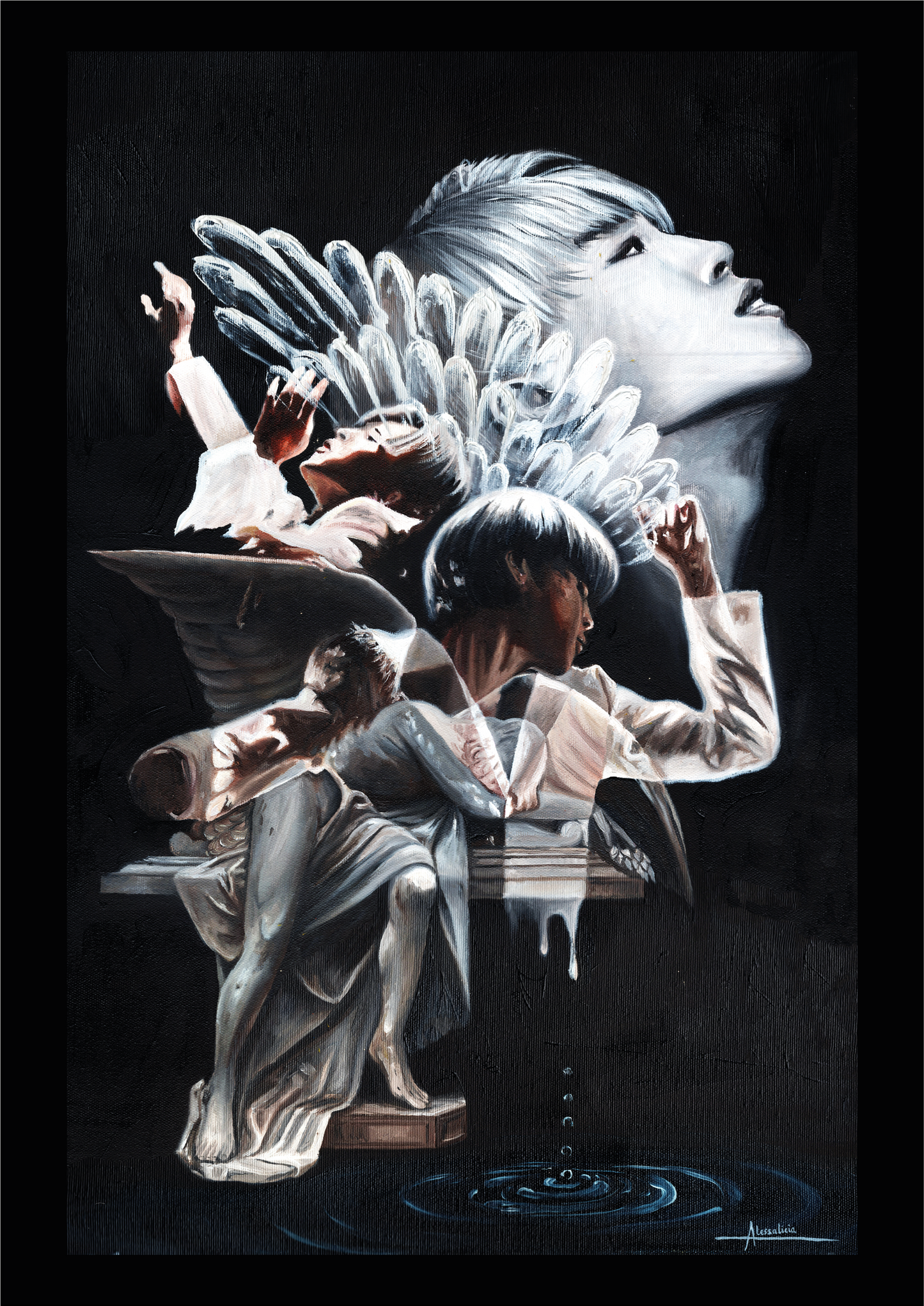 "BS x LTB" Original Oil Painting