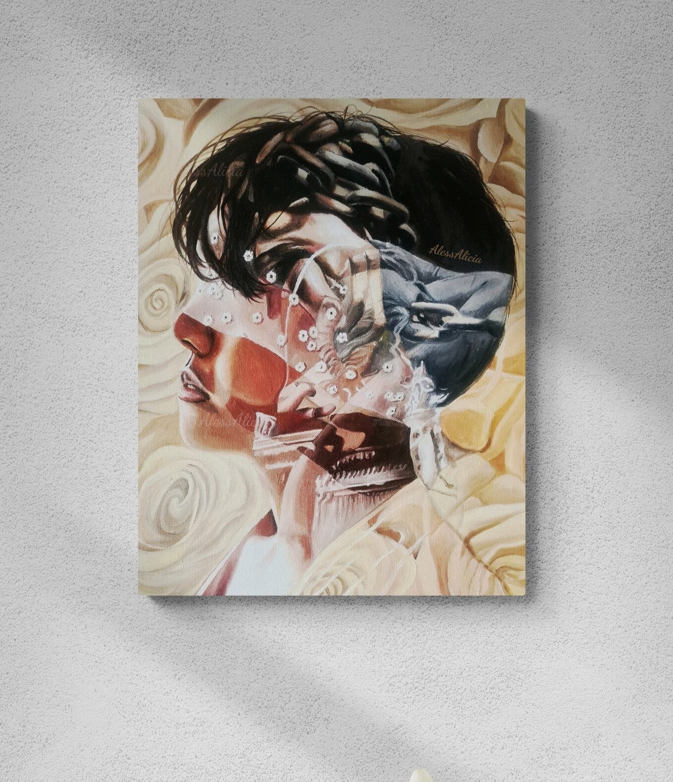 "Fear of Love" Original Oil Painting
