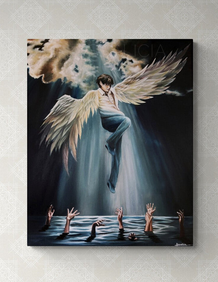 "Finally Free" Original Oil Painting