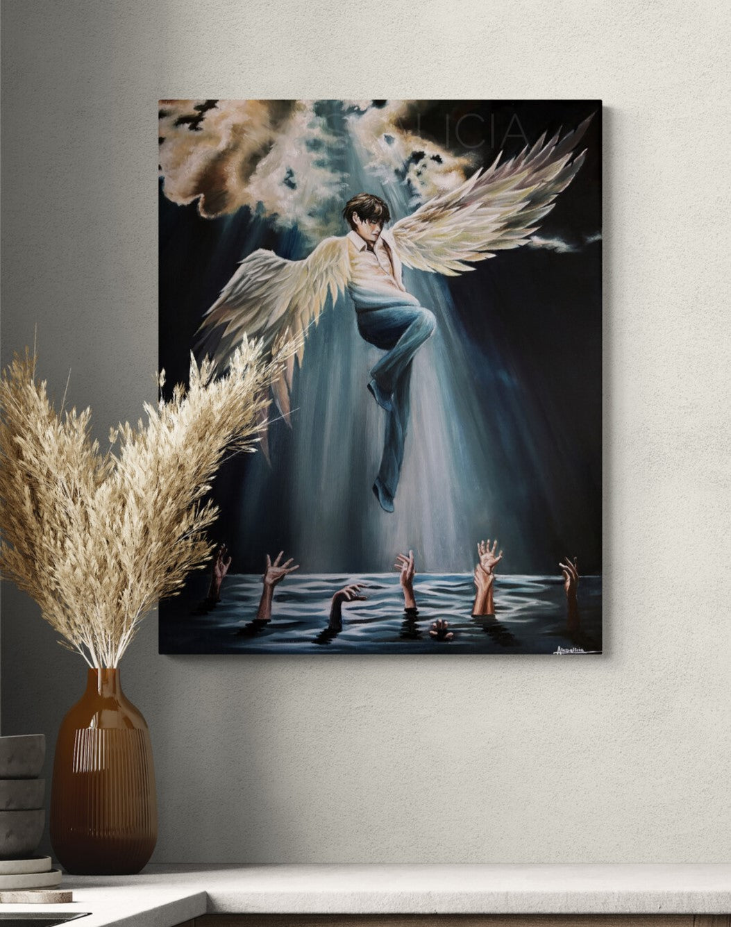 "Finally Free" Original Oil Painting