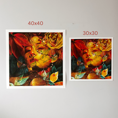 "Bloom pt.3: Autumn Leaves" Fine Art print