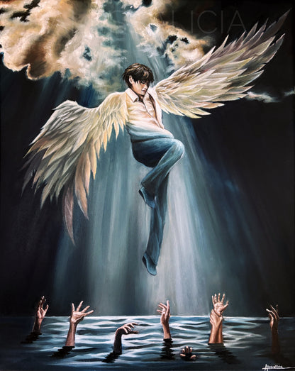 "Finally Free" Original Oil Painting