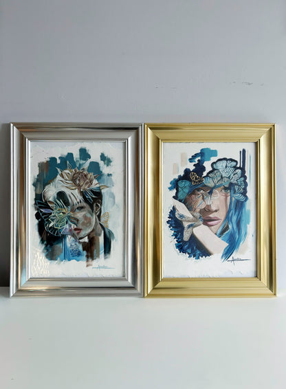 "Jin" Original Painting Sketch