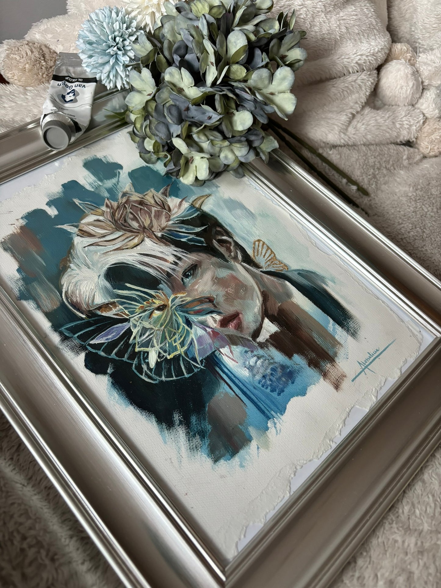 "Jin" Original Painting Sketch