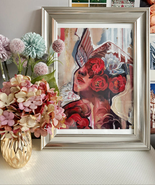 "Scarlet Freedom" Fine Art print