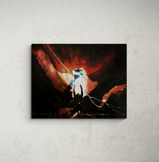 "Seraph" Original Oil Painting