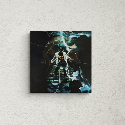 "Welcome to The Other Side" Original Oil Painting