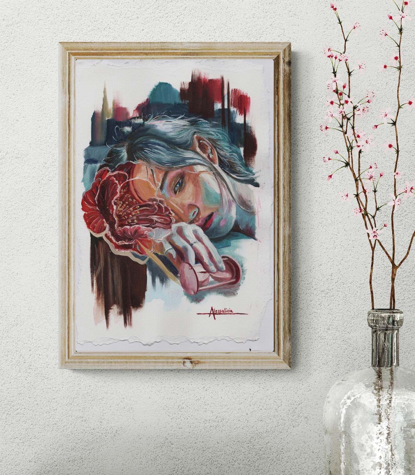 "Indecisive" Original Painting Sketch