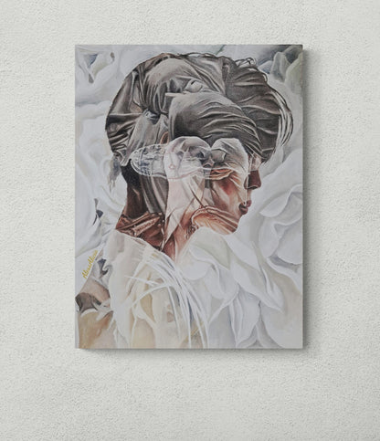 "Love Yourself" Original Oil Painting