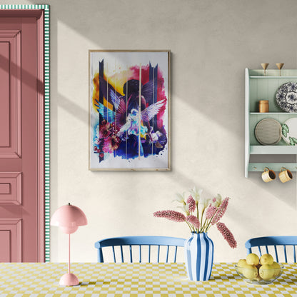 "SALTBURN CAGE" Original Painting