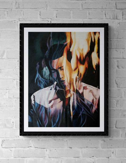 "BURNED OUT" Fine Art print