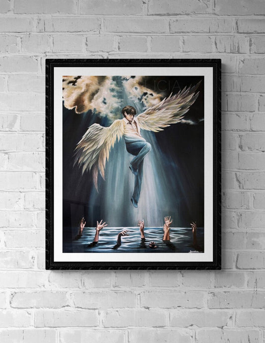 "FINALLY FREE" Fine Art print