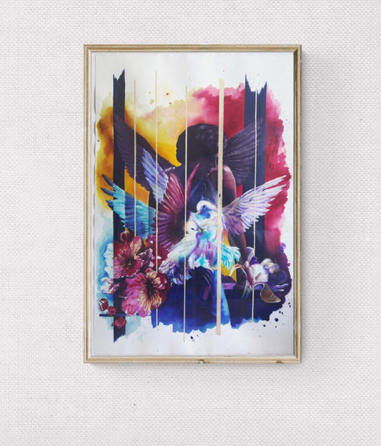 "SALTBURN CAGE" Original Painting